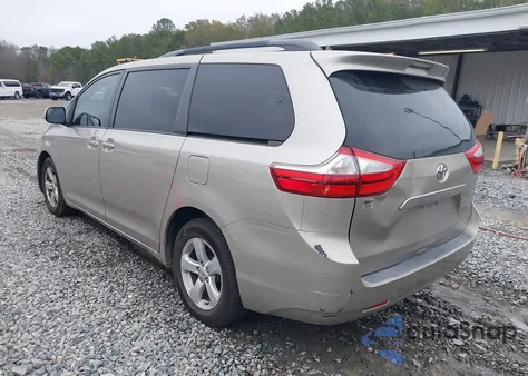 2015 Toyota Sienna Le 8 Passenger из США, поврежденный, VIN 5TDKK3DC1FS582933